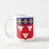 Orleans-Wappen Tasse (Links)