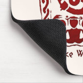 Ormhäxan Snake Hexe Rune Mousepad (Ecke)