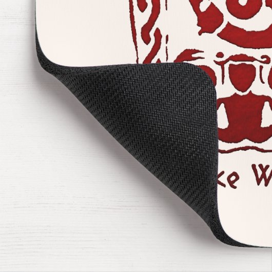 Ormhäxan Snake Hexe Rune Mousepad (Ecke)