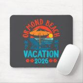 Ormond Beach Florida 2026 Family Vacation Beach Su Mousepad (Mit Mouse)