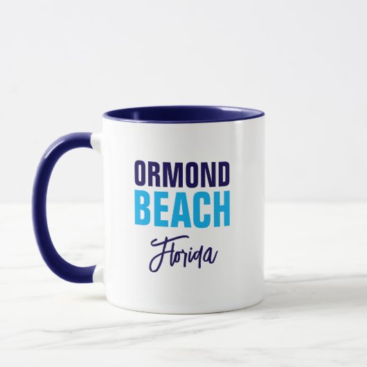 Ormond Beach Florida Kaffeetasse (Links)
