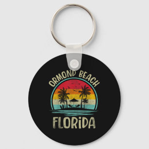 Ormond Beach Florida Palme Familien Sommerferien Schlüsselanhänger