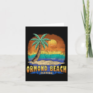 Ormond Beach Florida Vintag beängstigend Souvenir Karte