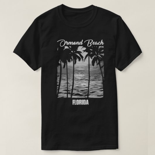 Ormond Beach Souvenir Florida Erinnerung T-Shirt (Design vorne)