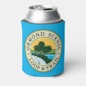 Ormond Landschaftlich Loop and Trail Can Cooler Dosenkühler (Kanne Rückseite)