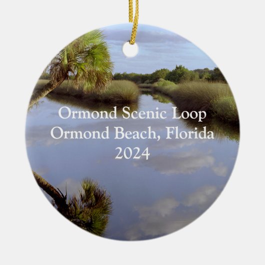 Ormond Landschaftlich Loop and Trail Ornament 2024 (Vorne)