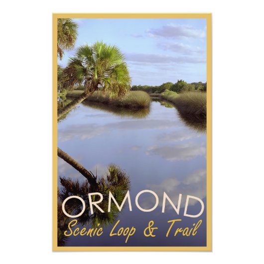 Ormond Landschaftlich Loop and Trail Poster (Vorne)