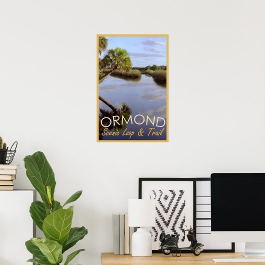 Ormond Landschaftlich Loop and Travel Poster (Heimbüro)