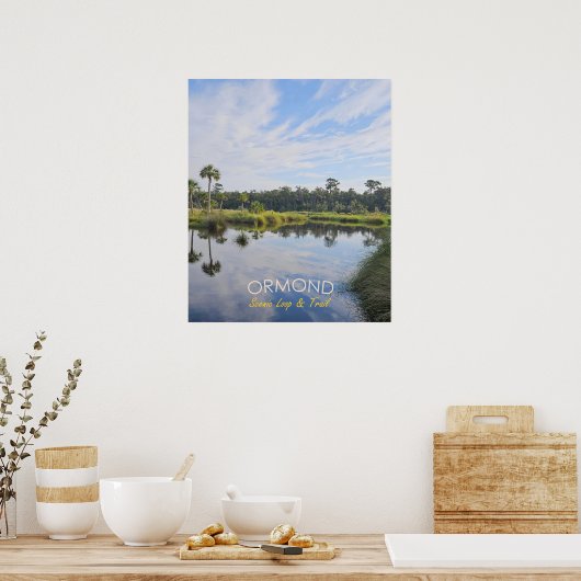 Ormond Landschaftlich Loop and Travel Poster (Küche)