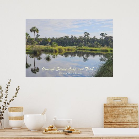 Ormond Landschaftlich Loop Poster (Küche)