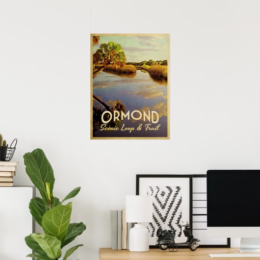 Ormond Landschaftlich Loop Poster (Heimbüro)