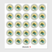 Ormond Landschaftlich Loop Sticker Sheet - Set von (Blatt)