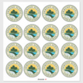Ormond Landschaftlich Loop Sticker Sheet - Set von (Blatt)