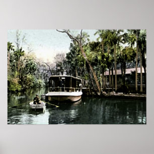 Ormond, touristisches Exkursions-Boot Floridas Poster
