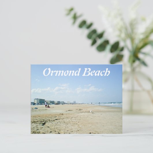 Ormontenstrand Postkarte (Stehend Vorderseite)