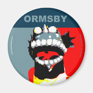 Ormsby Campaign Magnet-Runde Magnet