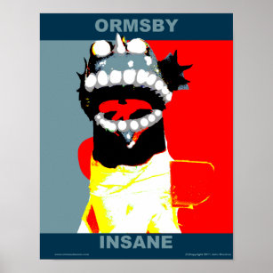 Ormsby Campaign Style Poster