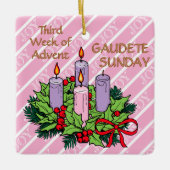 Ornament #3 of 4: 3rd Week of Advent (JOY) (Vorderseite)
