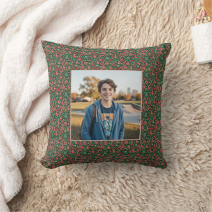 Ornament 6-7 Meme Ein Foto Weihnachts-Doodle Kissen