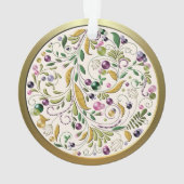 Ornament - Akrylus - Toskanischer Kreis (Rückseite)