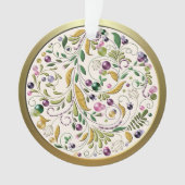 Ornament - Akrylus - Toskanischer Kreis (Vorderseite)