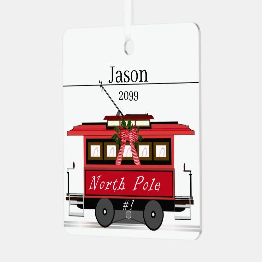 Ornament am Nordpol (Vorderseite links)