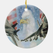 Ornament amerikanischer Militärflugzeuge (Hinten)