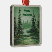 Ornament Ann Hayes Painting Green Forest (Rechts)