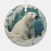 Ornament Aus Glas (Rückseite)