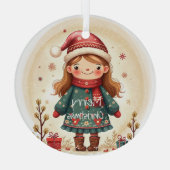 Ornament Aus Glas (Rückseite)