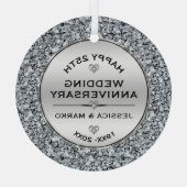 Ornament Aus Glas (Rückseite)