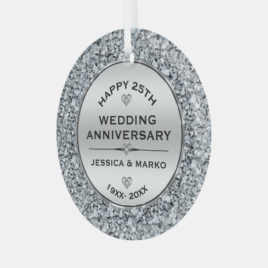 Ornament Aus Glas (Vorderseite links)