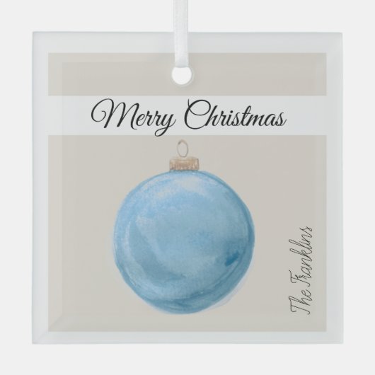 Ornament Aus Glas (Vorderseite)