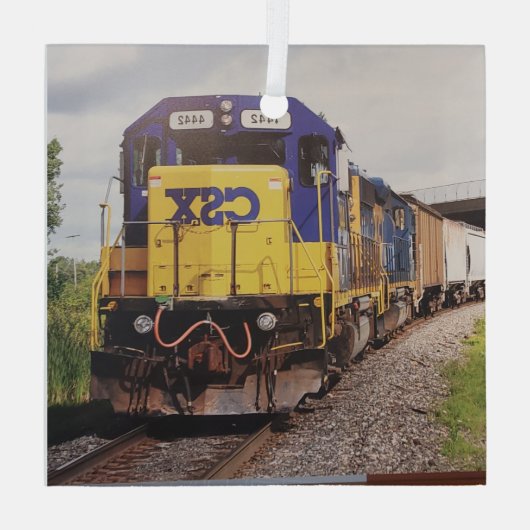 Ornament Aus Glas (Rückseite)