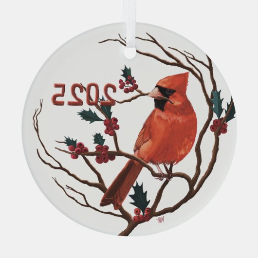 Ornament Aus Glas (Rückseite)