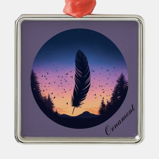 Ornament Aus Metall (Vorne)