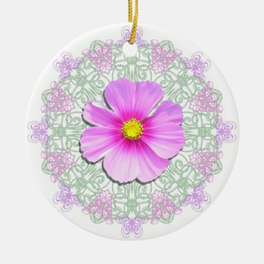 Ornament - Bi-Color-Cosmos an der Spitze (Vorne)