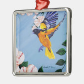 Ornament (Bird of Camden) Aus Metall (Links)