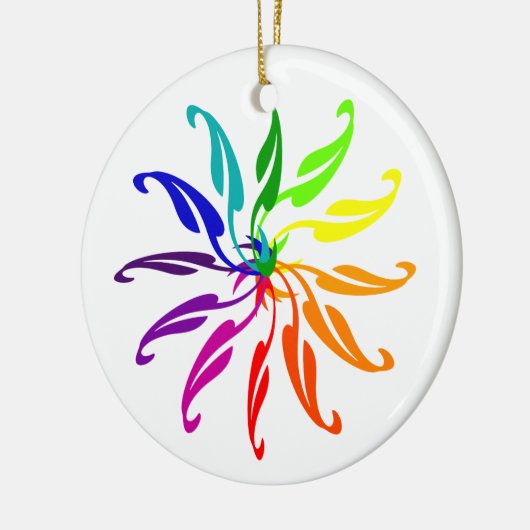 Ornament - Blätter für das Farbrad (Links)