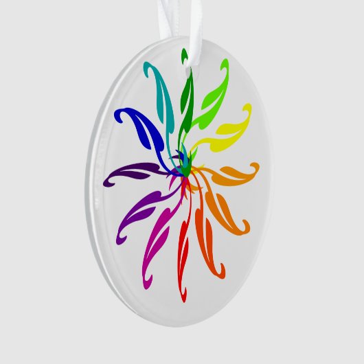 Ornament - Blätter für das Farbrad (Vorderseite)