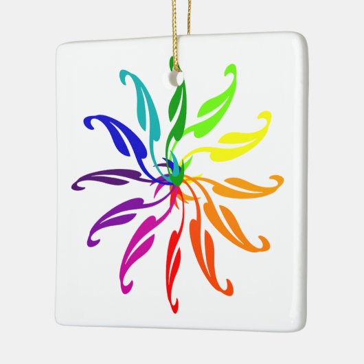 Ornament - Blätter für das Farbrad (Links)