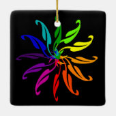 Ornament - Blätter für das Farbrad (Rückseite)