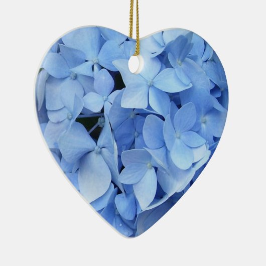Ornament - Blaue Hydrangeas (Rechts)