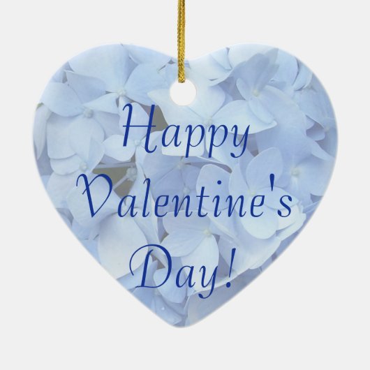 Ornament - Blaue Hydrangeas (Hinten)