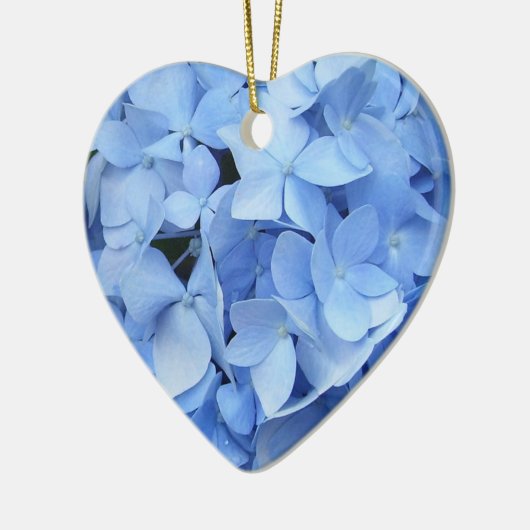 Ornament - Blaue Hydrangeas (Links)