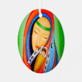 Ornament Christmas Aus Metall (Vorderseite links)