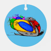 Ornament Christmas Aus Metall (Rückseite)