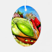 Ornament Christmas Aus Metall (Vorderseite links)