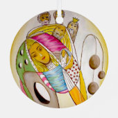 Ornament Christmas Aus Metall (Rückseite)