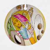 Ornament Christmas Aus Metall (Vorderseite)